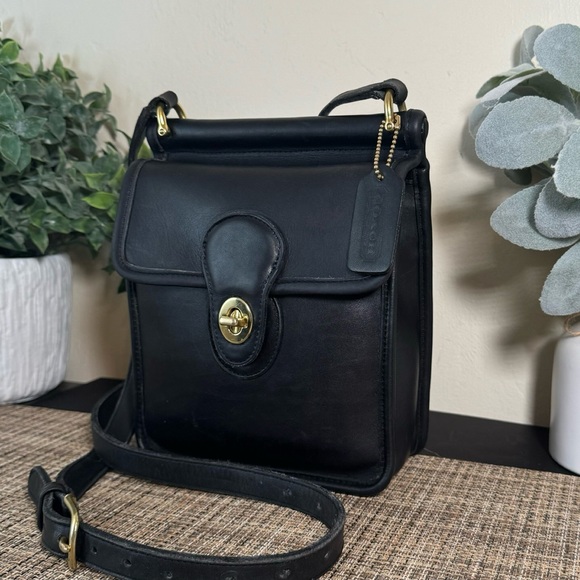 ❤️SOLD❤️Vintage Coach Black Murphy Bag 9930 - Picture 2 of 11